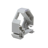 Logilink Proteccion De Enchufe Rj45 Keystone Carril Din Gris Mp0053