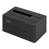 Logilink Qp0027 Dockingstation 2,5" + 3,5" Sata Hdd/Ssd Type-C Negro
