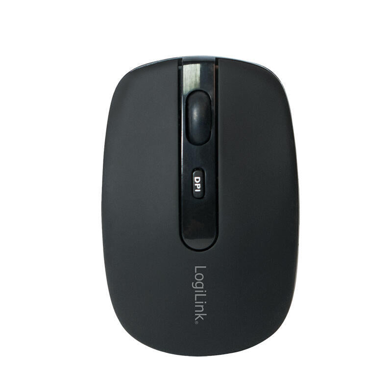 Logilink Raton Ambidextro Optico Bluetooth 1600 Dpi Negro Id0078a