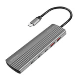 Logilink Usb 3.2 Gen2 Hub, 4+1-Port, 2x Usb-A, 2x Usb-C, Pd 100w, Aluminum