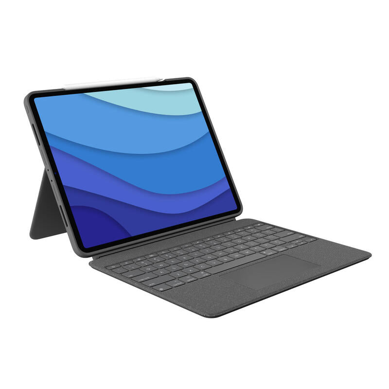 Logitech 920-010212 Teclado Para Móvil Qwerty Italiano Smart Connector Gris