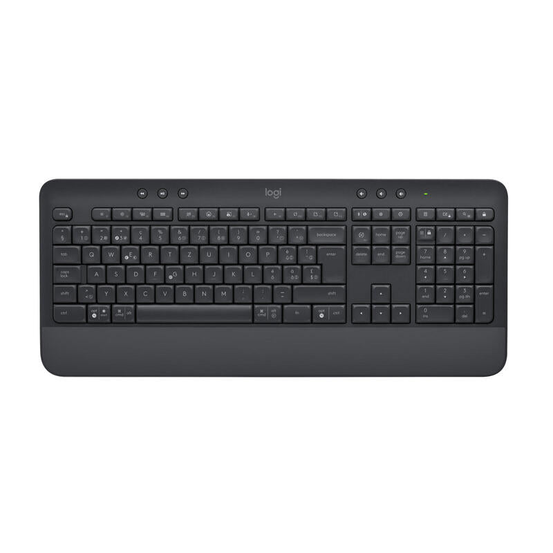 Logitech 920-010993 Teclado Ratón Incluido Oficina Bluetooth Qwertz Suizo Grafito