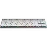 Logitech G 920-012543 Teclado Juego Rf Wireless + Bluetooth Qwertz Alemán Blanco
