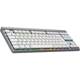 Logitech G 920-012543 Teclado Juego Rf Wireless + Bluetooth Qwertz Alemán Blanco