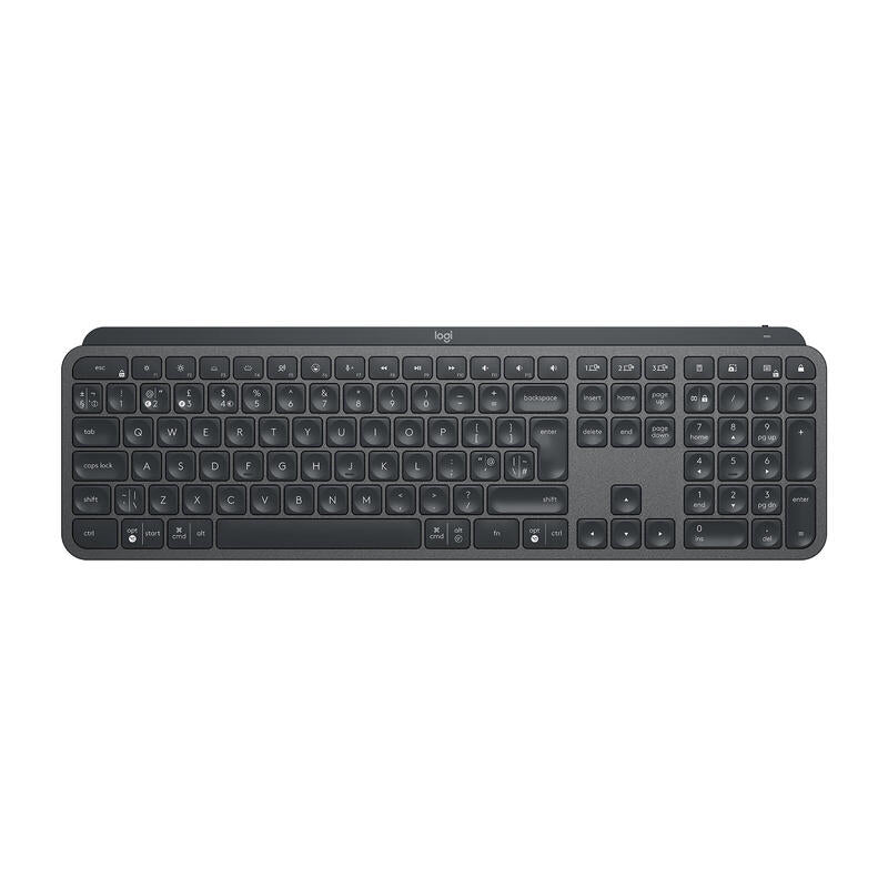 Logitech Master 920-010250 Teclado Oficina Rf Wireless + Bluetooth Inglés Internacional Grafito