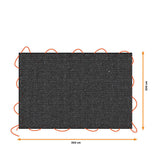 Lona Negra Para Remolque, Medidas: 2x3m. Black+Decker
