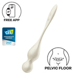 Love Birds 1 Bolas Kegel Con App Blanco