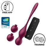 Love Birds Vary Con App Rojo Vino