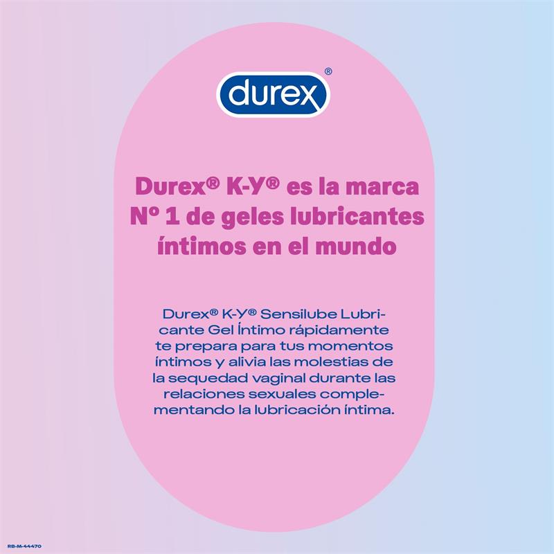 K-Y Gel Lubricante Hidrosoluble Intimo Duplo 2x75ml