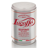 Lucaffe Decaffeinato 250g Lata Molido