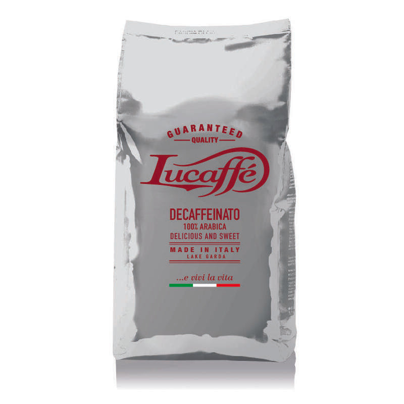 Lucaffe´ Decaffeinato Ganze Kaffee Bohnen 700g