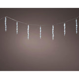 Luces De Carámbano Conectables Exterior Parpadeantes Luz Fria 60 Led 3,6 M