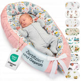 Lulando Babynem 80 X 45 Cm Rosa Vögelchen