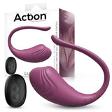 Luvia Huevo Vibrador Con Control Remoto Usb Púrpura