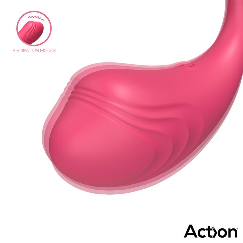 Luvia Huevo Vibrador Con Control Remoto Usb Rosa