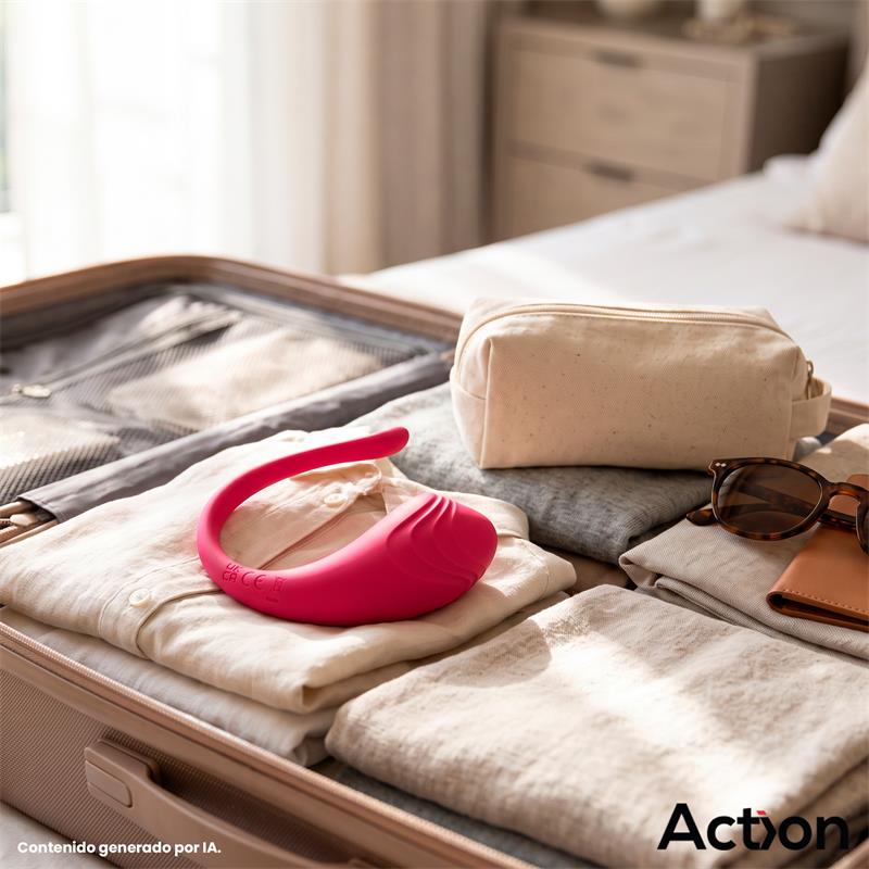 Luvia Huevo Vibrador Con Control Remoto Usb Rosa