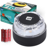 Luz Baliza De Emergencia Para Coche Nk Connected El2024-C1 V16 Homologada Base Imantada Geolocalizable Funciona A Pilas