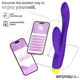 Lyra Vibrador Punto G Con App Púrpura
