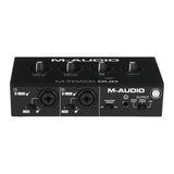 M-Audio M-Track Duo Usb Interfaz De Audio Preamplificador Crystal 16 Bit 48 Khz Negro