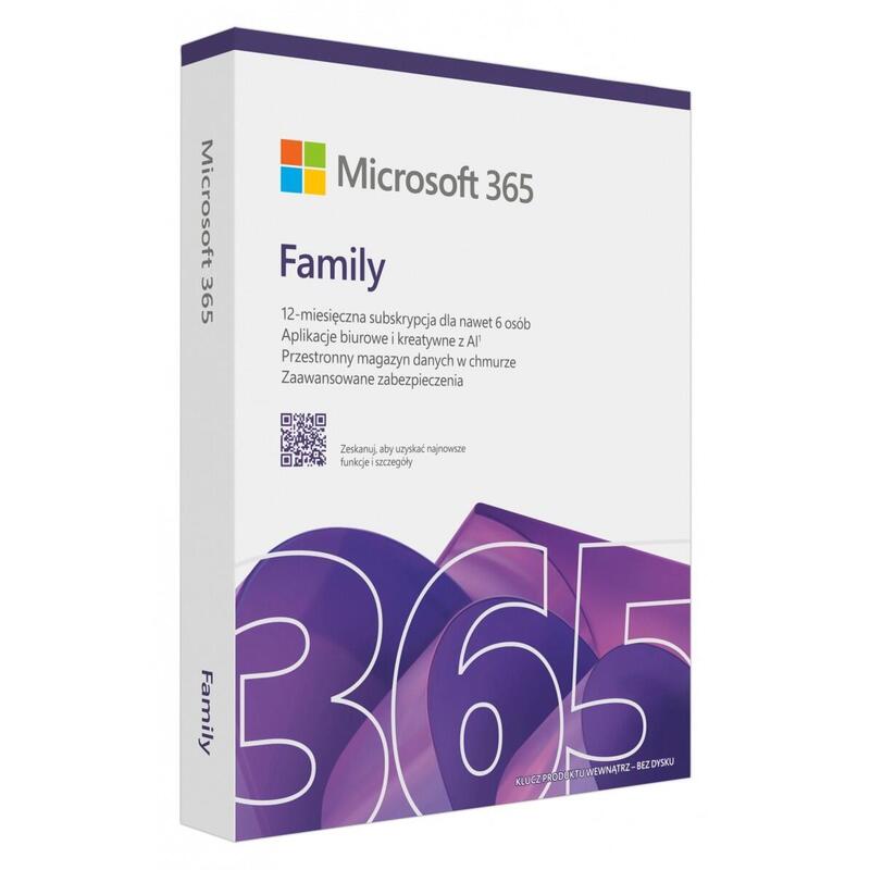 M365 Family Pl 1y 6u Win/Mac Ep2-32382
