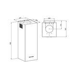 Maan Ponza W 830 Toldo Blanco