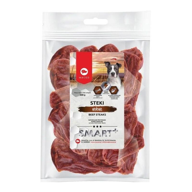 Maced Beef Steaks - Golosina Para Perros -  500g