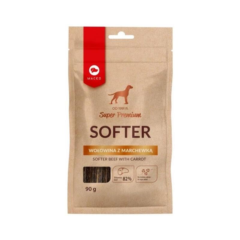Maced Softer Beef With Carrot - Golosina Para Perros - 100g