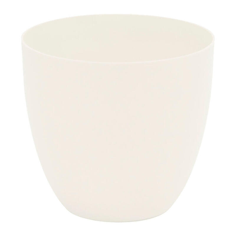 Maceta Inyección Cuenco Ø38cm Color Blanco