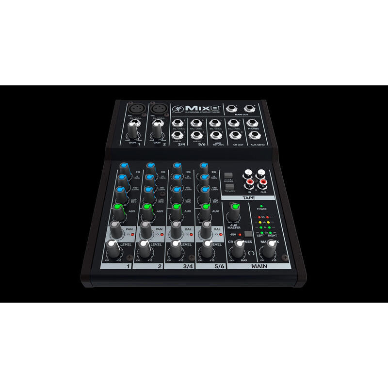 Mackie Mix8 Mesa De Mezclas 8 Canales 2044095-01