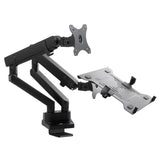 Maclean Mc-813 Soporte Para Monitor Con Resorte De Gas Para 2 Monitores (Vesa 75 X 75, 100 X 100, 17"-32")