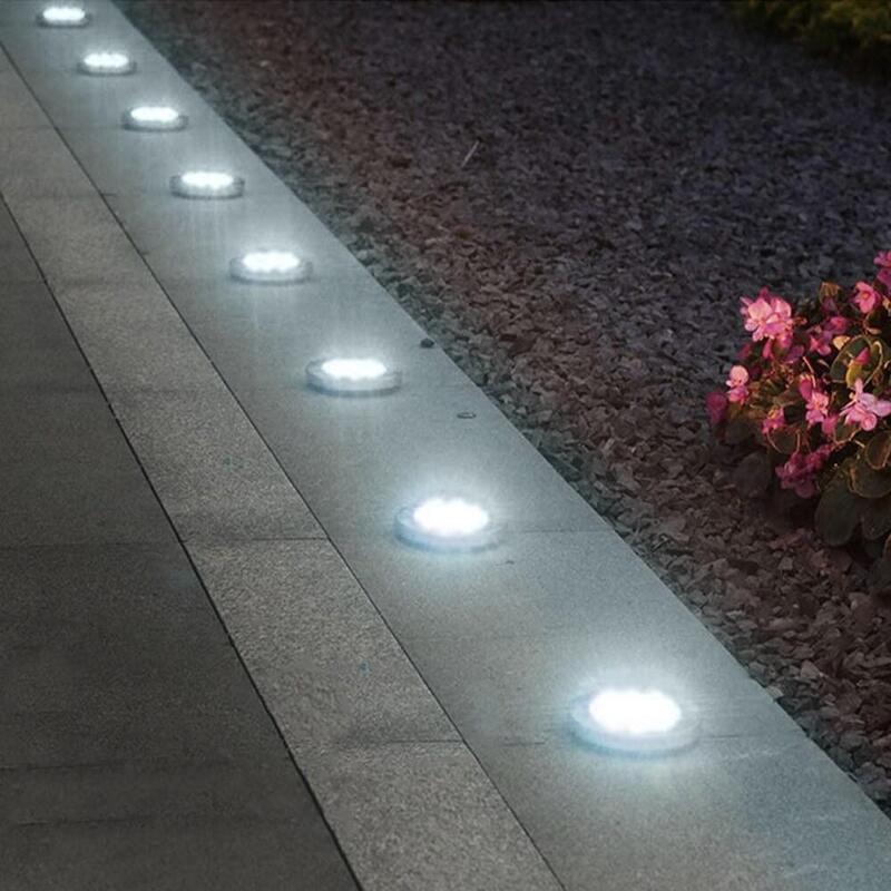 Maclean Ip44 Foco Solar Para Jardín, 12 Led Smd, 4000k, Ni-Mh 600 Mah, 0,7w, Mce318