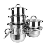 Maestro Mr-2120 Juego De Ollas De 12 Elementos