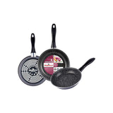 Magefesa K2 Gransasso Set De 3 Sartenes 20/26/28cm Acero Vitrificado