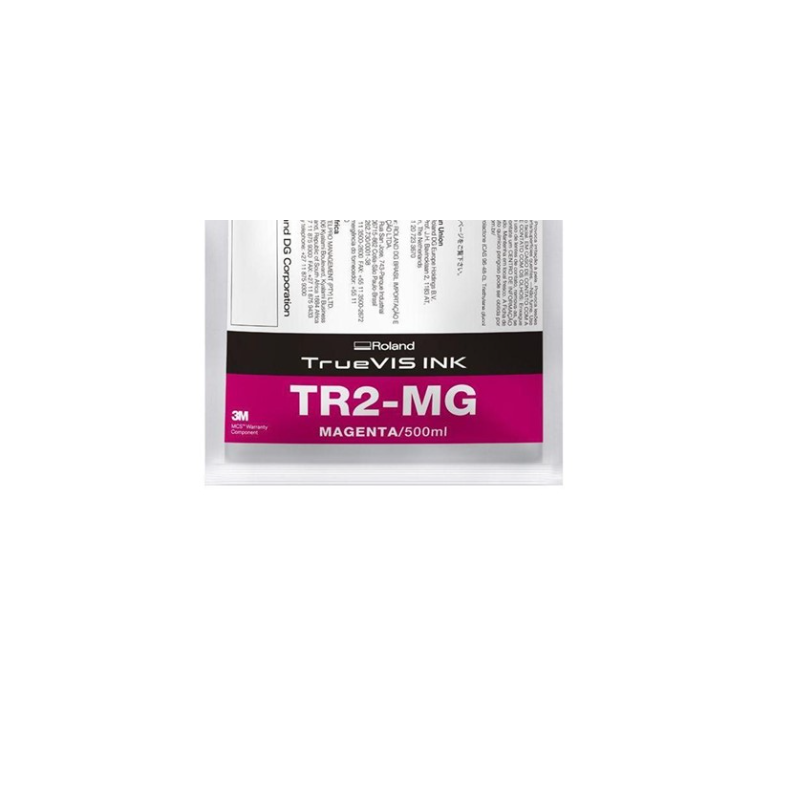 Magente Pigment Eco-Solvent Ink Bag Roland Truevis Sg2 Vg2 Vf2 Sg3 Vg3 500ml Estr2-Mg
