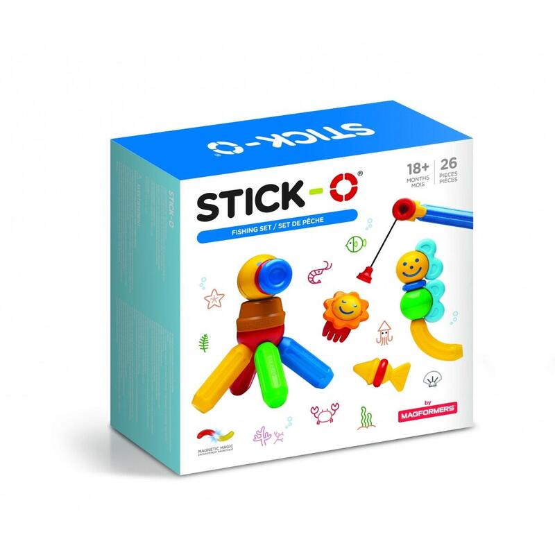 Klocki Stick- O Zestaw Wedkarski 26 Elementów