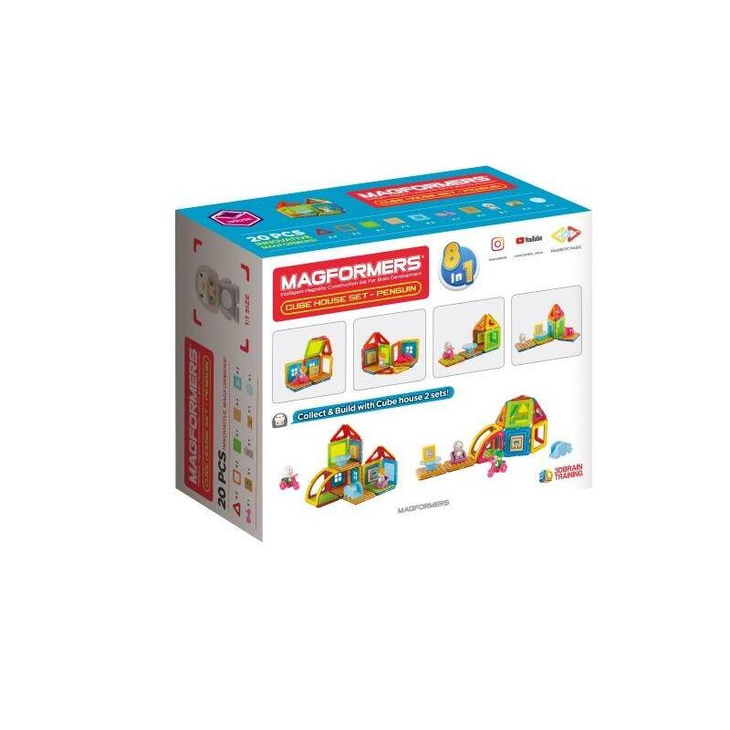 Magformers Cube House -  Penguin