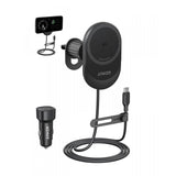 Maggo Magnetic Wireless Car Charger 15w, Negro