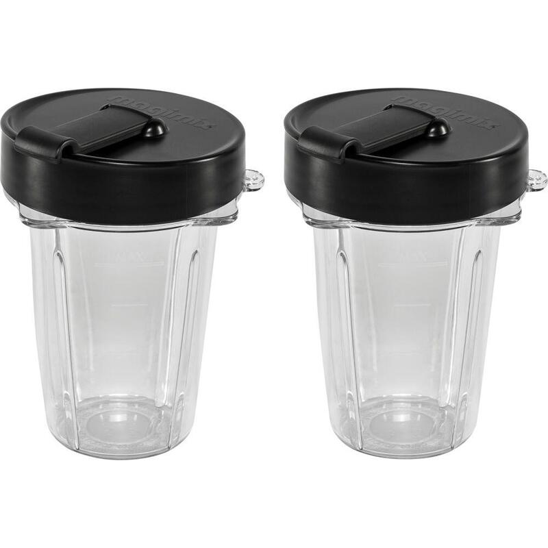 Magimix Saft Becher 400ml Doppelpack