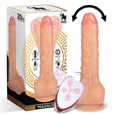 Magnus Versión 2.0 Dildo Vibrador Rotación Y Control Remoto Usb