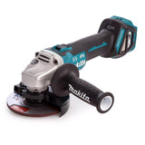 Makita Amoladora Angular De Bateria Dga513z, 18volt Azul / Negro, Sin Bateria Y Cargador
