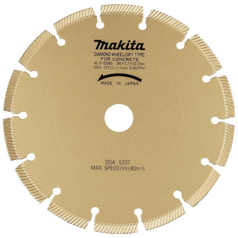 Makita B-02060 180 Mm Disco De Corte De Diamante