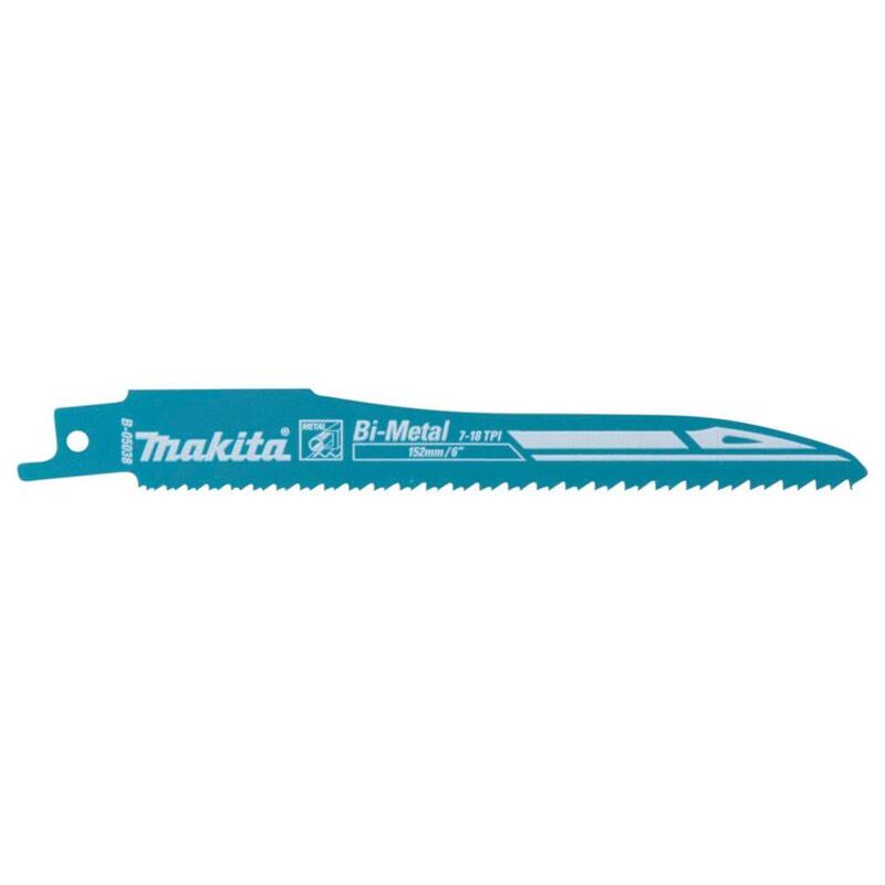 Makita B-05038 Recipro Blade Bim 152/7-18z 5pc
