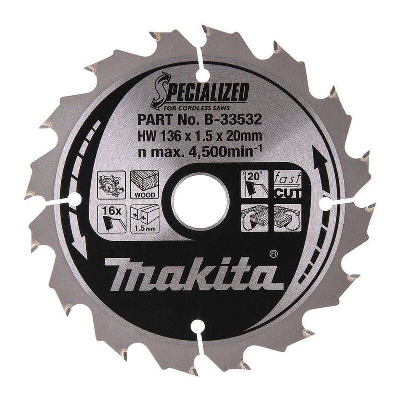 Makita B-33532 Specialized Saw Blade 136x20x16z