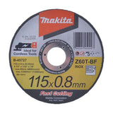 Makita B-45727 Cutting Disk 115x0,8mm Inox