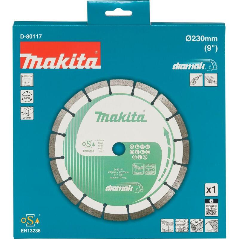 Makita  D-80117 Diamantscheibe 230x22,23 Diamak
