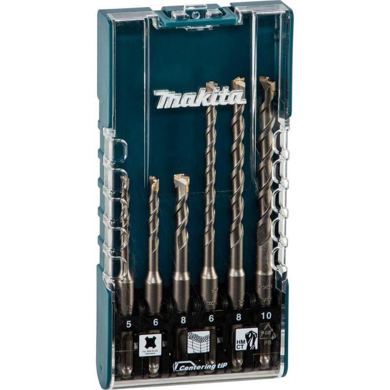 Makita E-15730 Sds-Plus Betonbohrer-Set 6-Tlg.