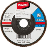 Makita Fächerschleifscheibe 125mm A40