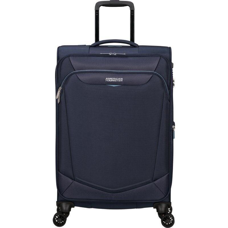 Maleta American Tourister Summerride Spinner 69cm 69x43x29cm 4 Ruedas Azul Marino
