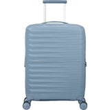 Maleta De Cabina American Tourister Fastforward Spinner Expansible 55cm 55x40x23cm 4 Ruedas Azul