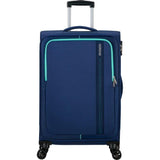 Maleta De Cabina American Tourister Sea Seeker Spinner 68cm 68x43x25cm 4 Ruedas Marino Combate